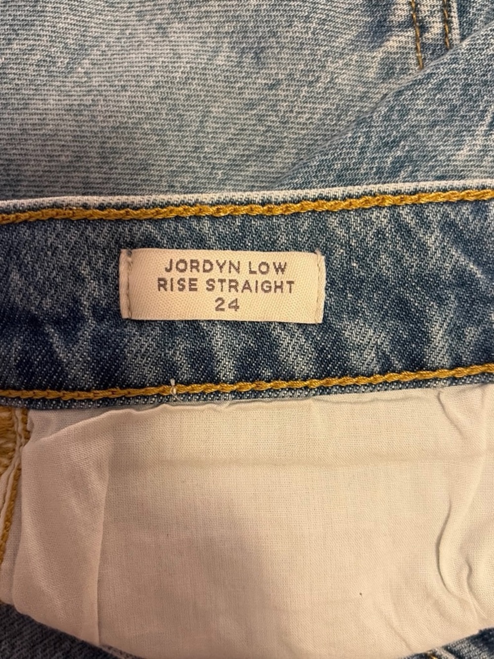 Pacsun Jordyn Low Rise Straight Leg Jeans - Picture 4 of 5